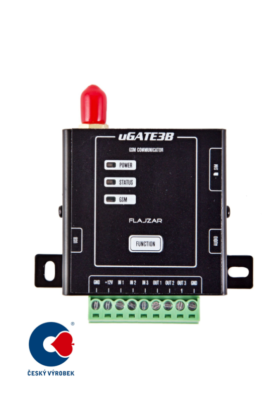 uGATE3B - GSM communicator with metal box
