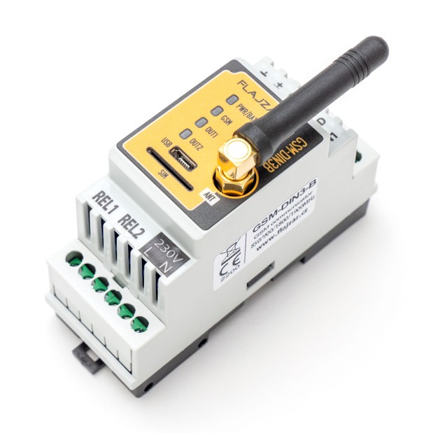 GSM DIN3B - GSM komunikátor