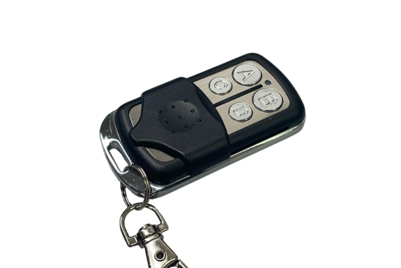 4 channel KEELOQ transmitter with a rolling code – metal
