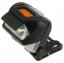 Head lamp with red LED on recharge battery