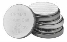 Lithiový článek 3V; CR2450; O24,5x5mm; 610mAh