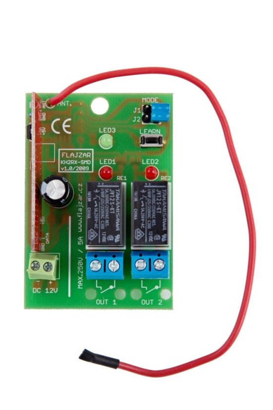 Remote control KEELOQ, 2 channal, SMD MODUL