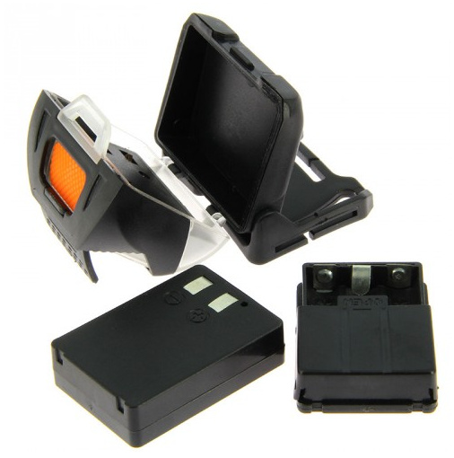 Headlamp with rechargeable battery
