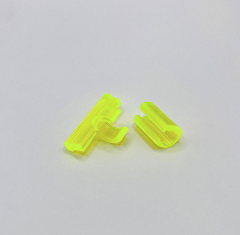 Zestaw elementów mocujących Feeder4 – żółty (zestaw zawiera 2 elementy)