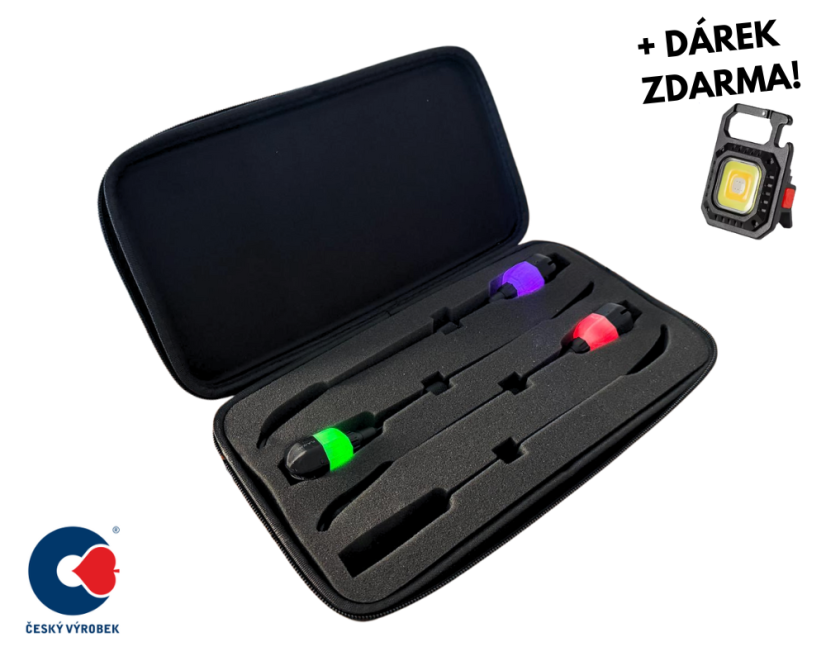 Set of 3 swingers + case